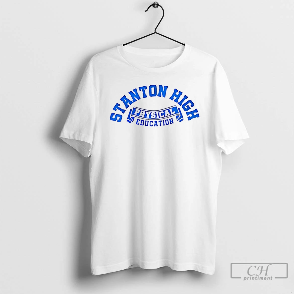 Premium Stanton High Physical Education Curved Logo