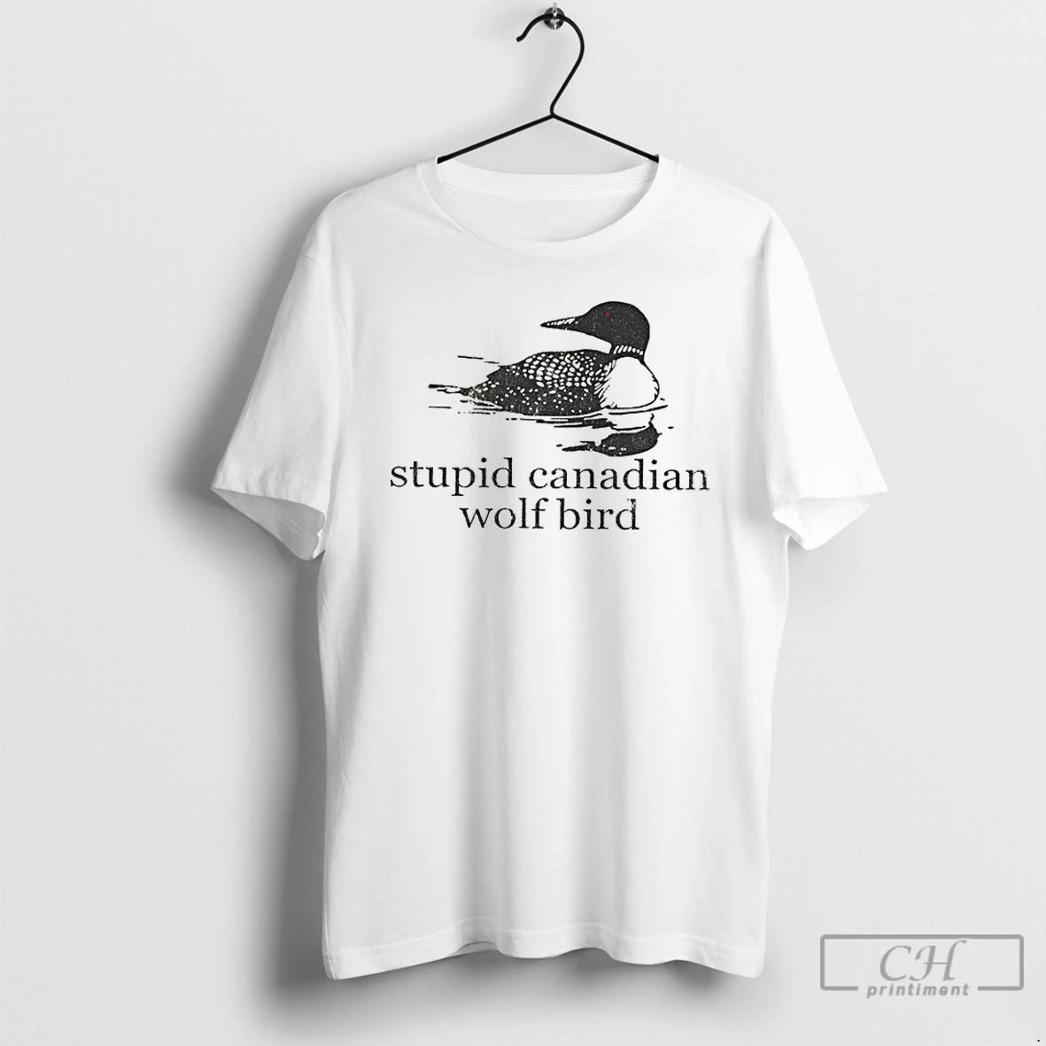 Premium Stupid Canadian Wolf Bird Hockey Romance Lgbt Hockey