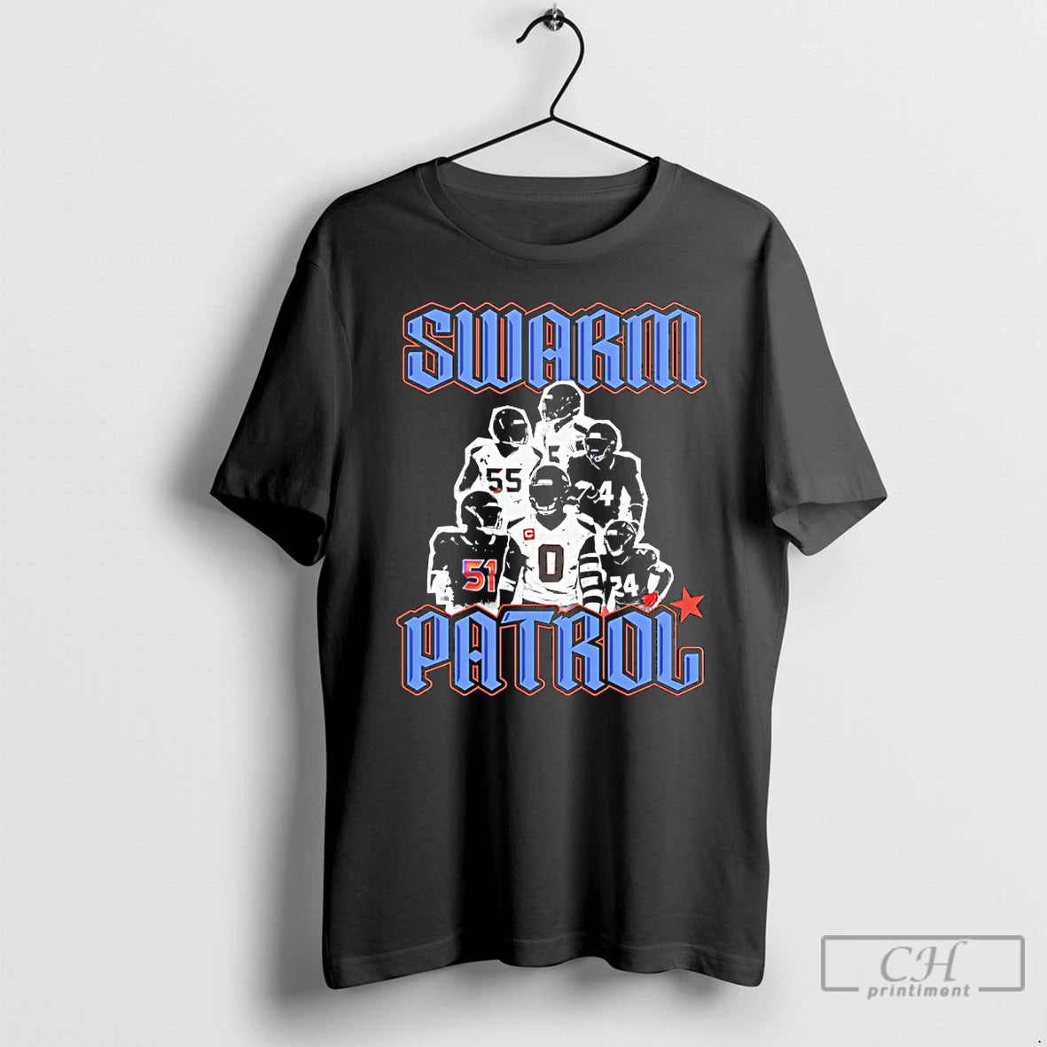 Premium Texans Defense Swarm Patrol Graphic
