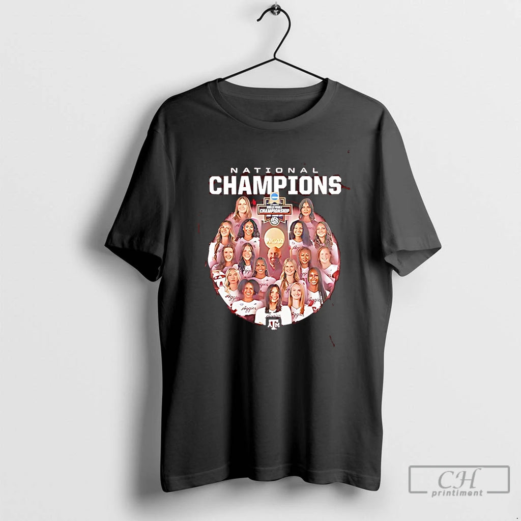Premium Texas Am Aggies Volleyball 2025 National Champions All Team
