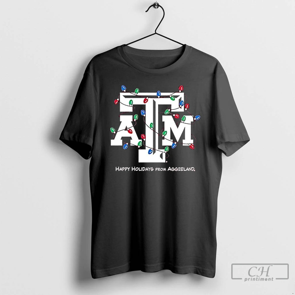 Premium Texas Am Happy Holidays From Aggieland