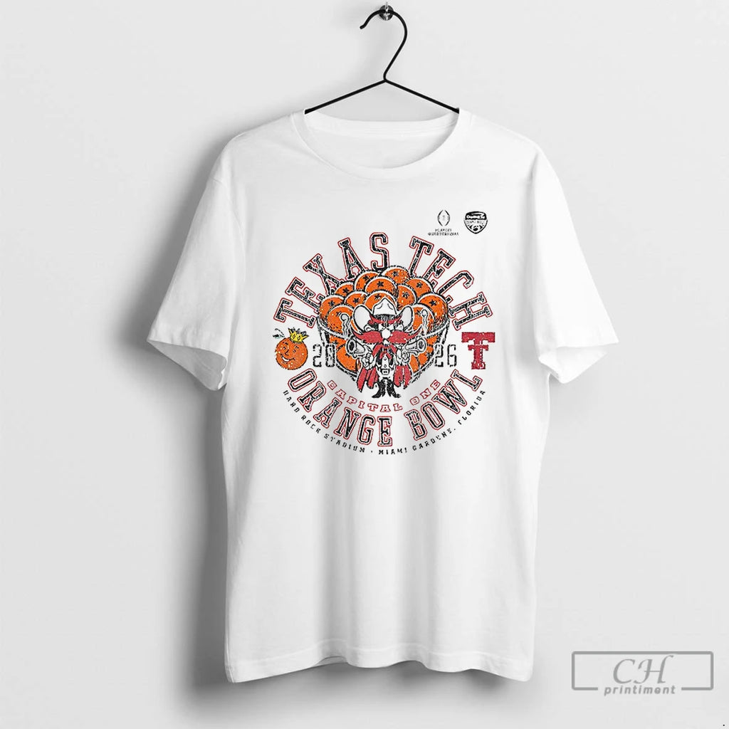Premium Texas Tech 2025 Cfp Orange Bowl Retro