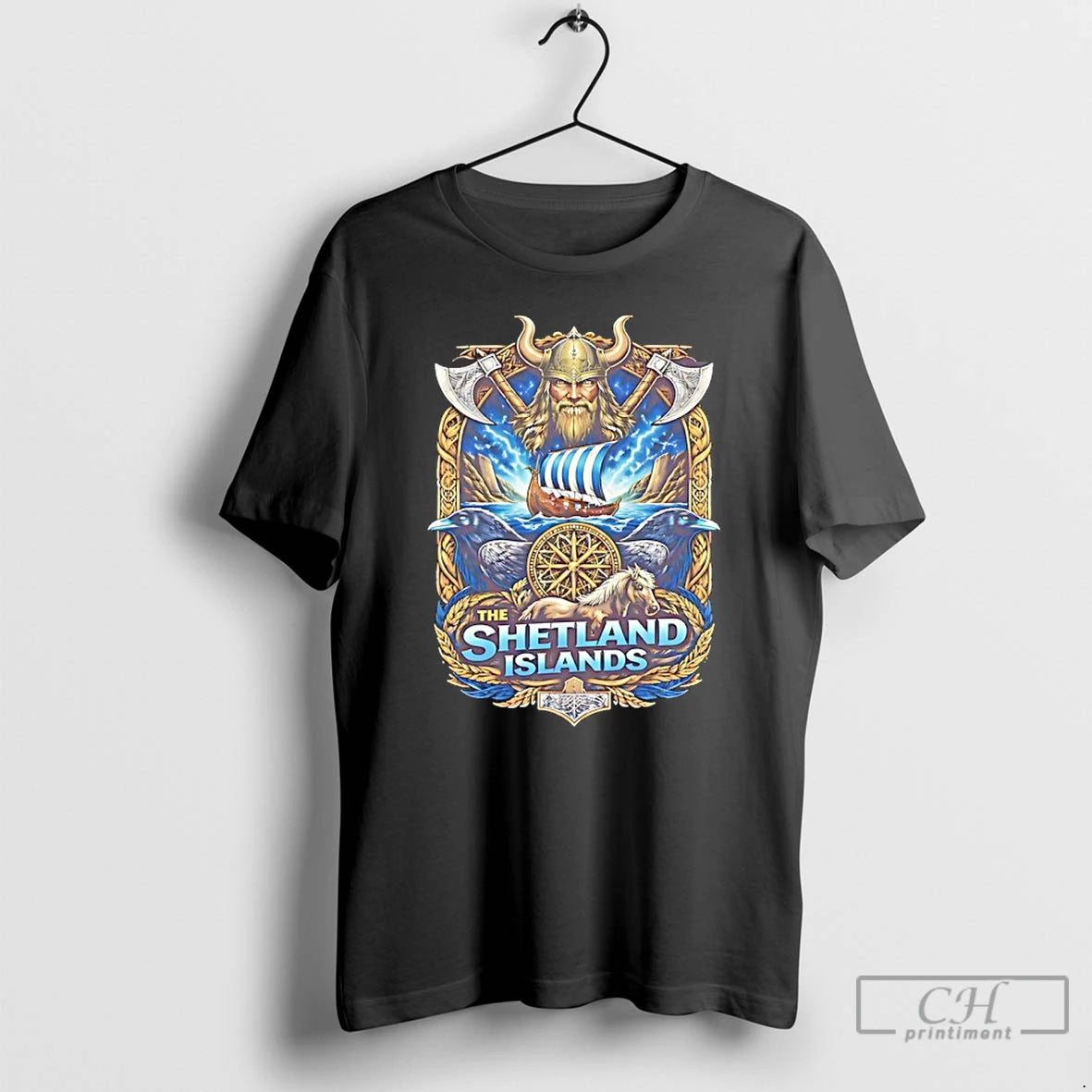 Premium The Shetland Islands Viking Art