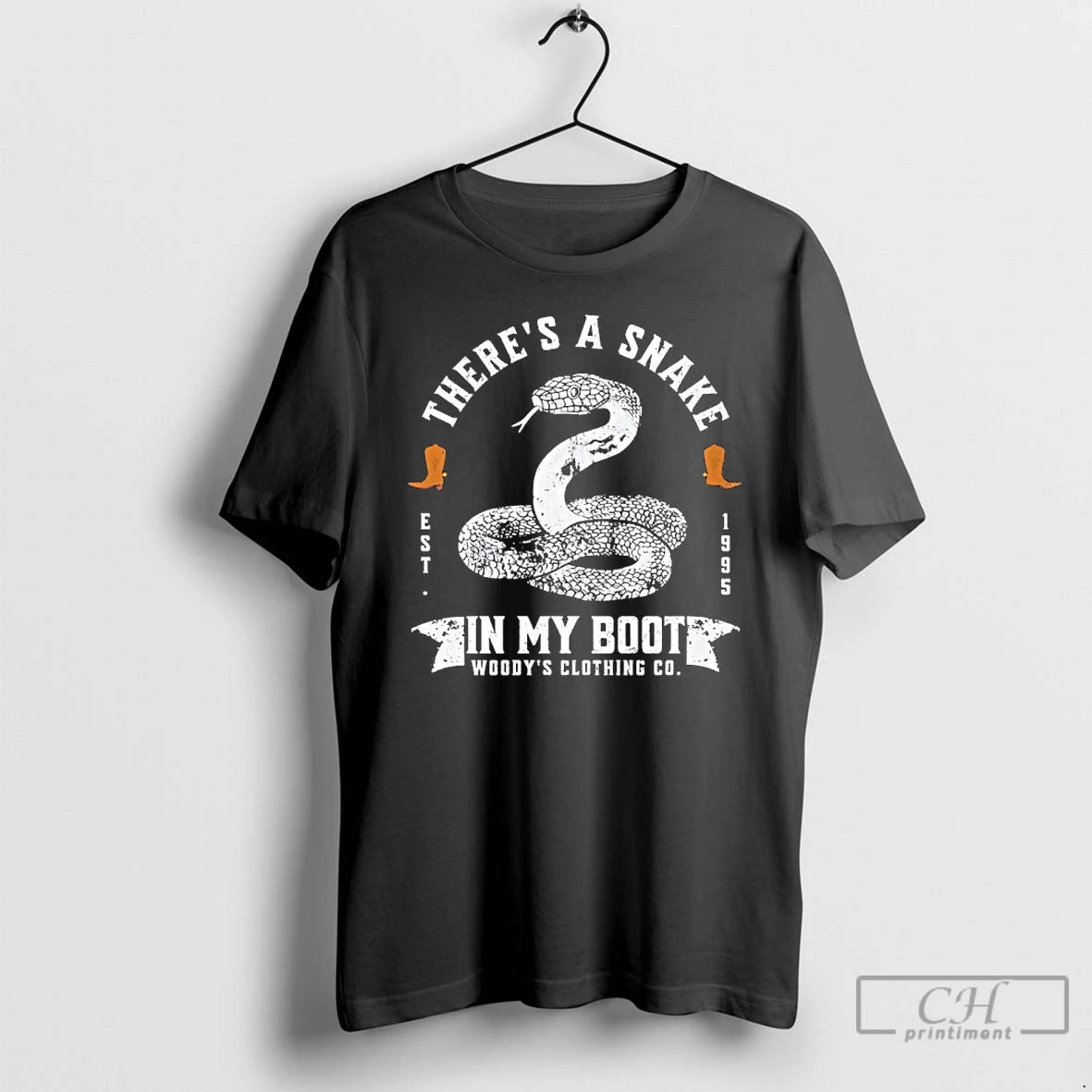 Premium Theres A Snake In My Boot Est 1995 Vintage