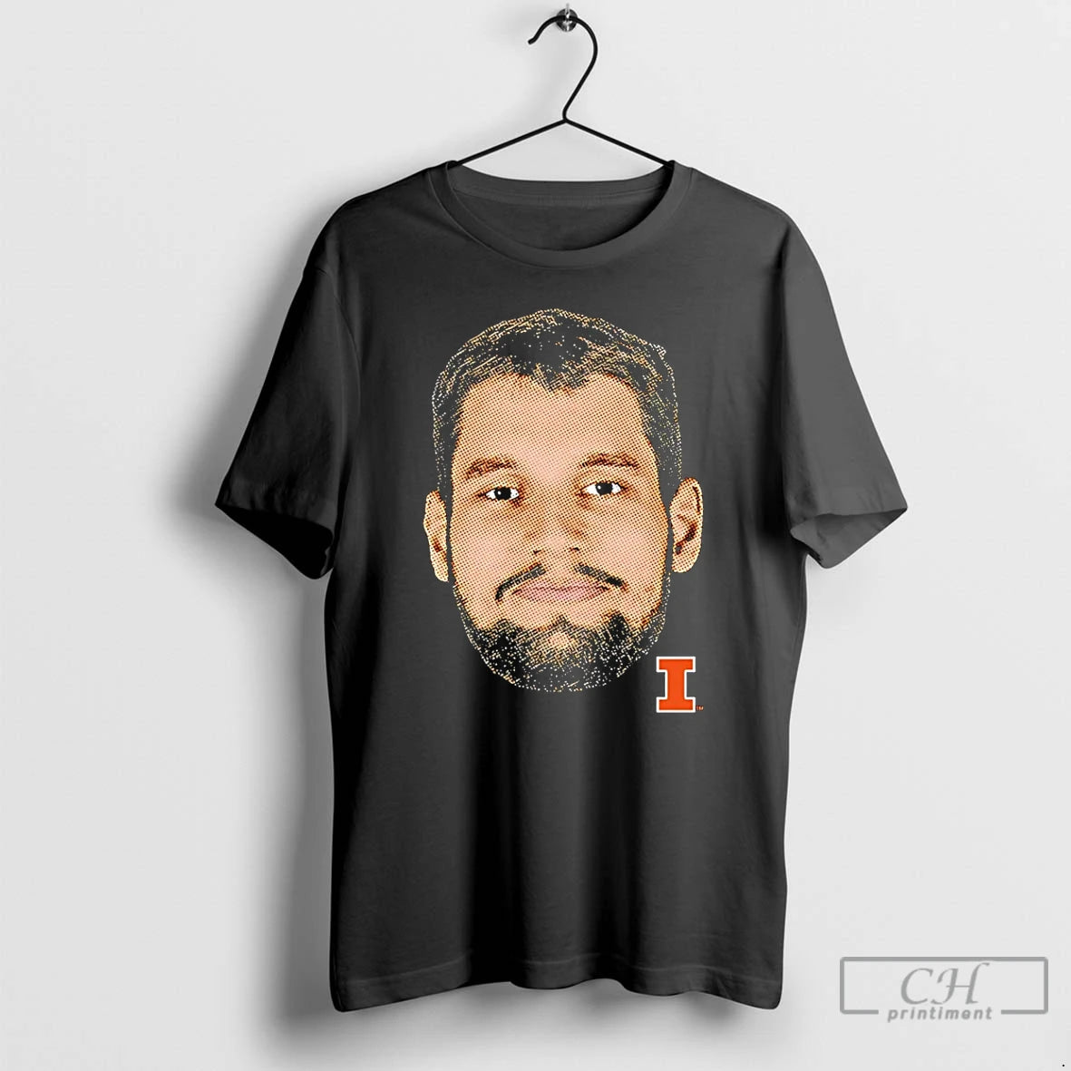 Premium Tomislav Ivisic Llinois Fighting Illini Portrait Big Head