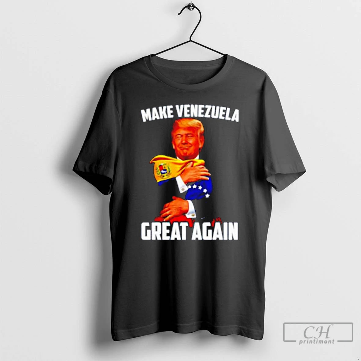 Premium Trump Make Venezuela Great Again Venezuela Flag Caricature