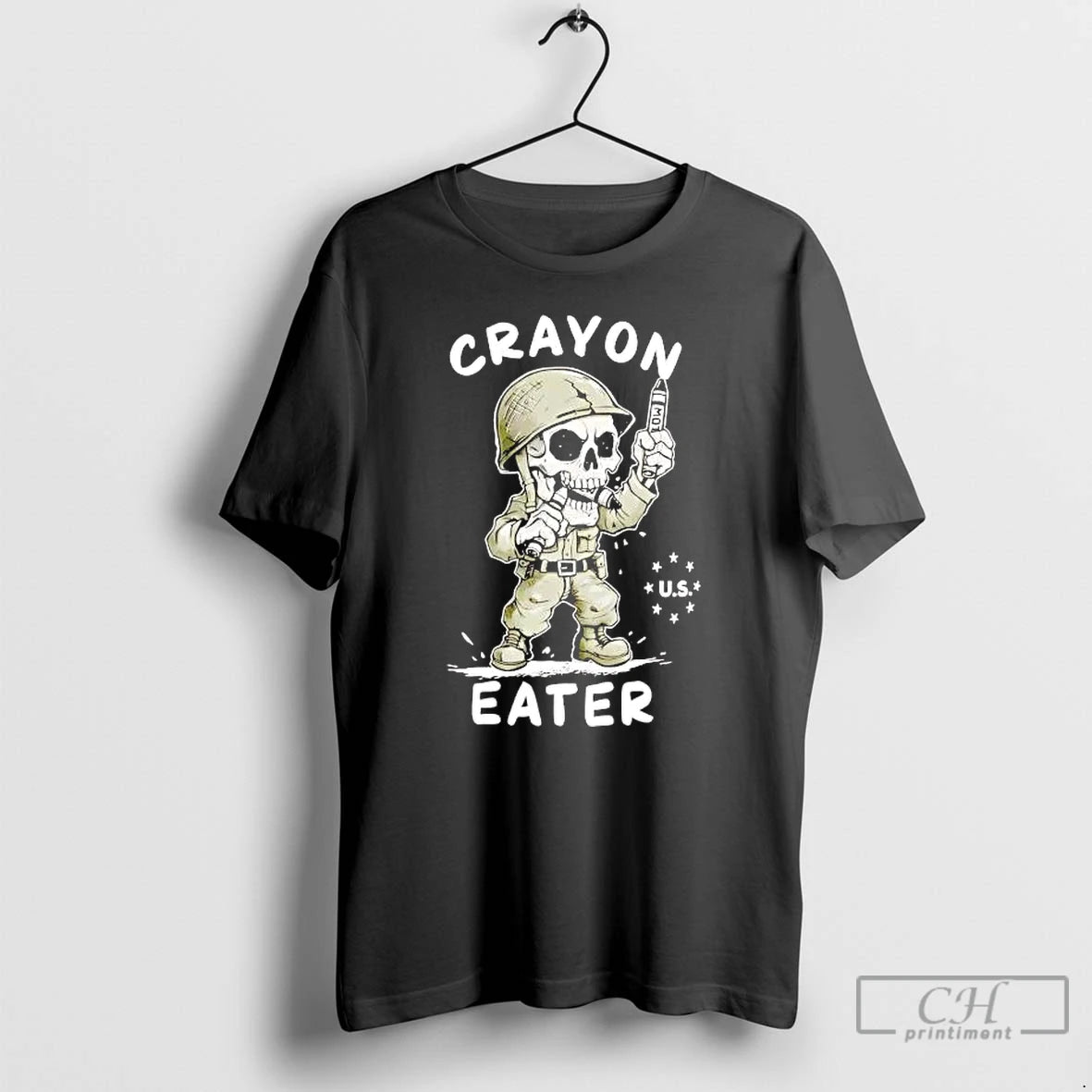 Premium Veteran Skeleton Crayon Eater