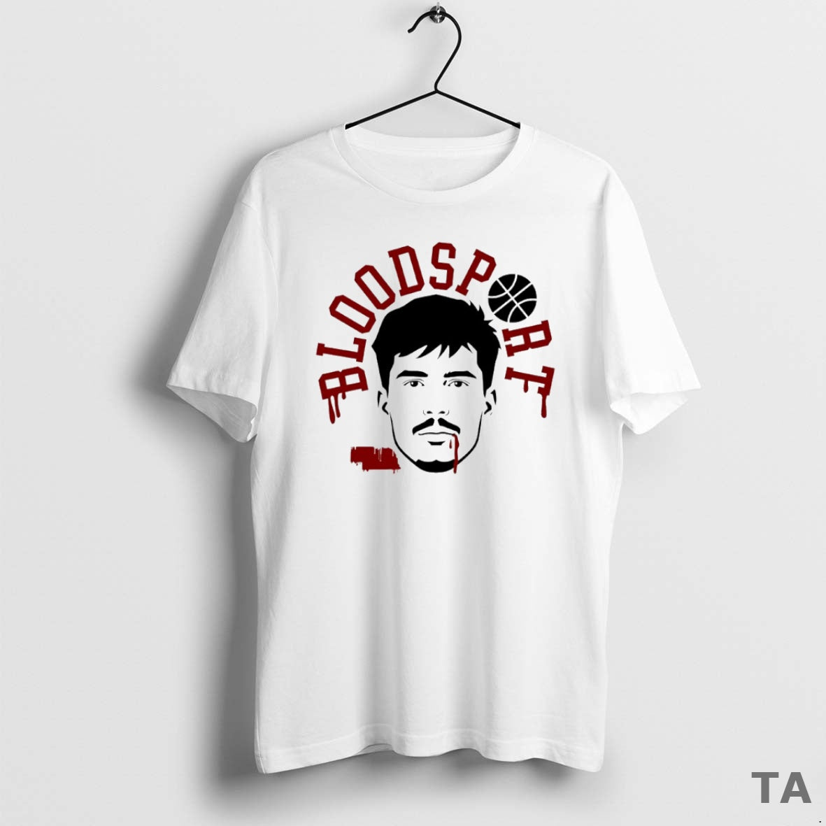 Top Bloodsport Jean Claude Van Damme Circle T Shirt Sweater