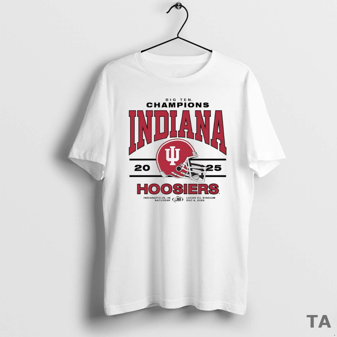 Top Indiana 2025 Big Ten Champs T Shirt Sweater