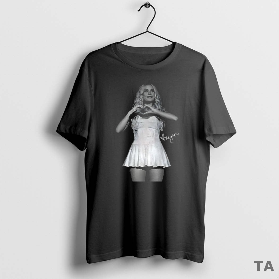 Top Megan Moroney With Love Signature T Shirt Sweater