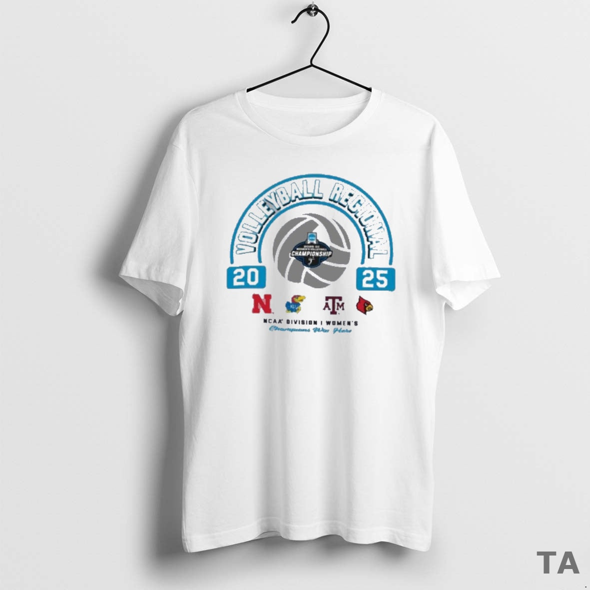 Top Nebraska Regional 2025 Ncaa Di Womens Volleyball Championship T Shirt Sweater