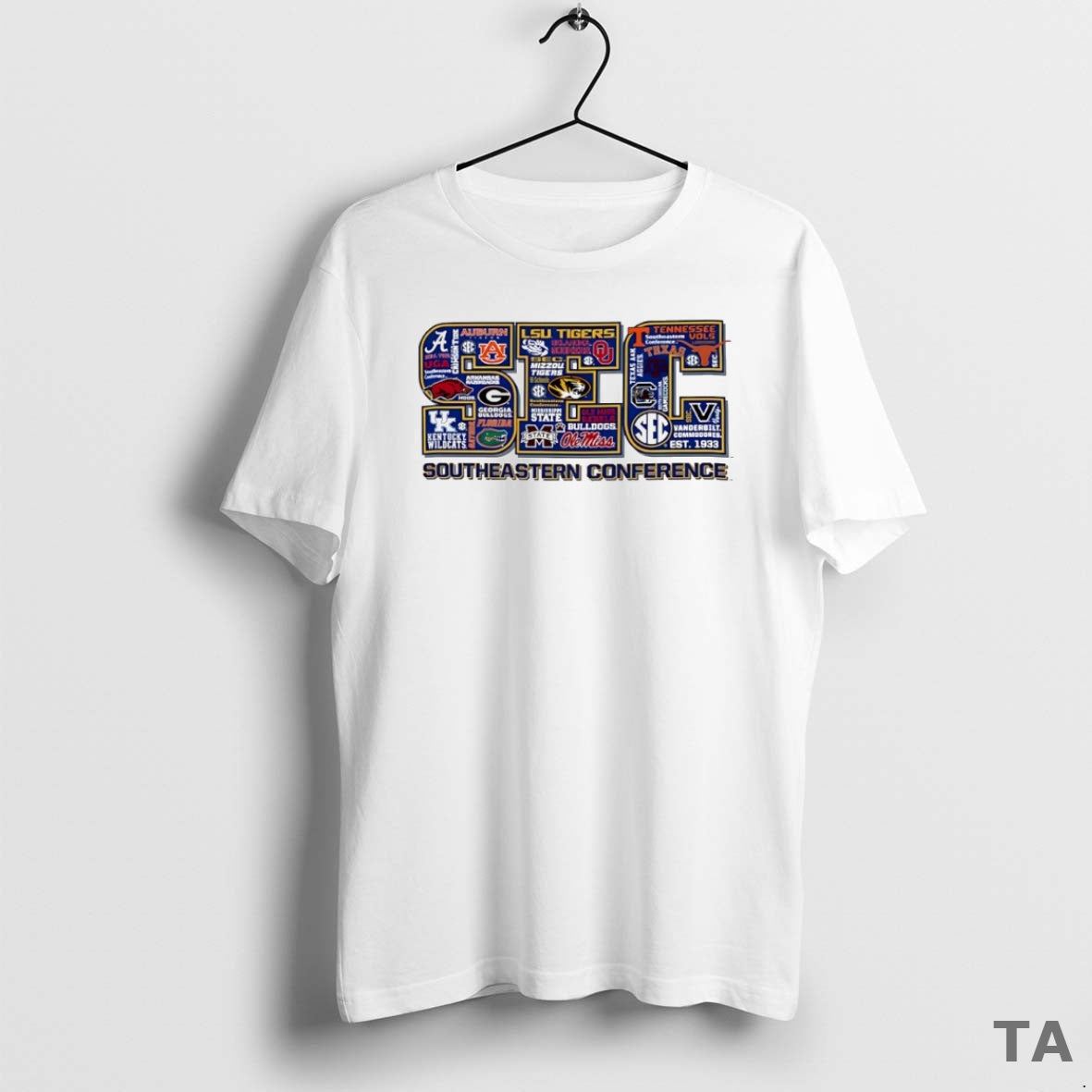 Top Sec Southeastern Conference All Team Circle T Shirt Sweater
