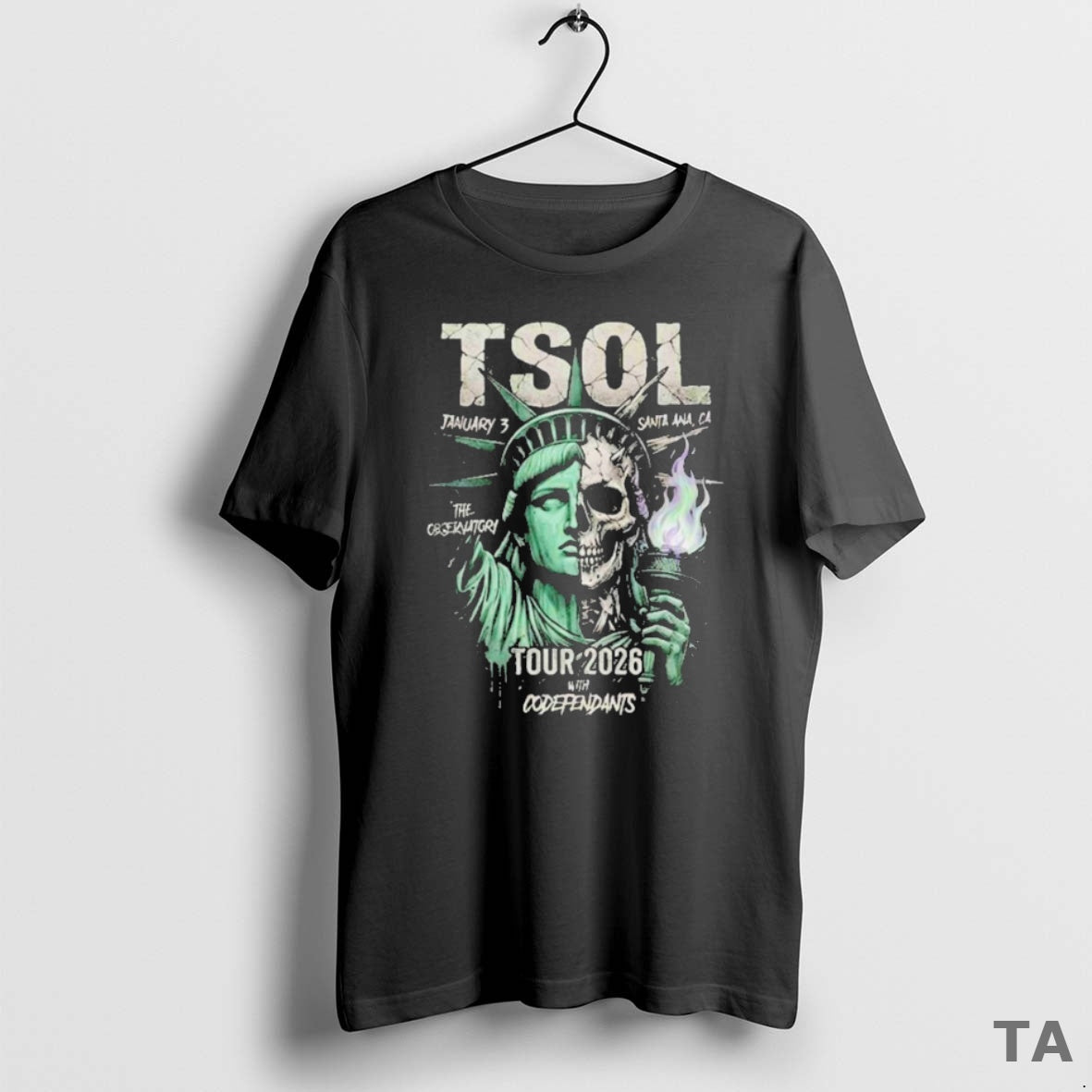 Top Tsol Tour 2026 At The Observatory Santa Ana California On January 3 Liberty Statue