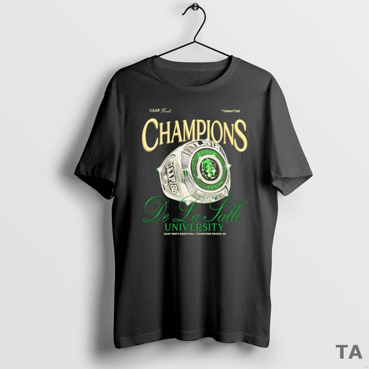 Top The Animo Club Uaap Finals Champions De La Salle University Uaap Mens Basketball Champions