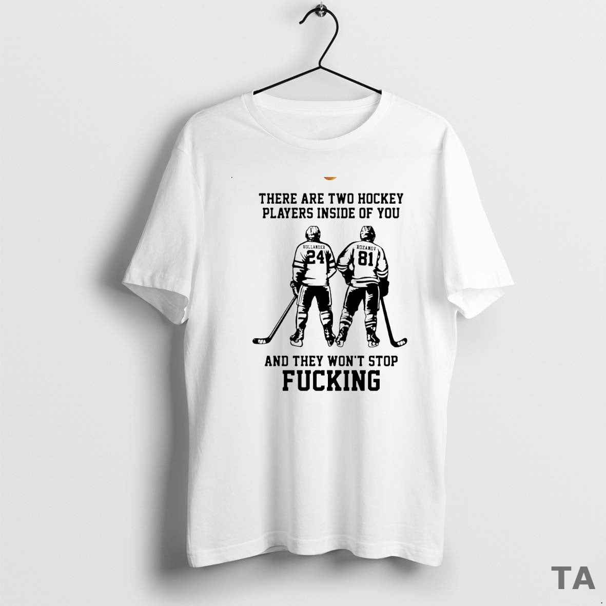 Top There Are Two Hockey Players Inside Of You And They Wont Stop Fcking Circle