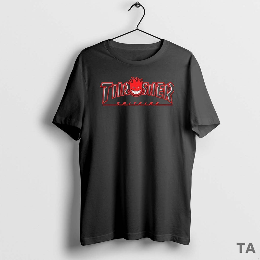 Top Thrasher X Spitfire Impericon T Shirt Sweater