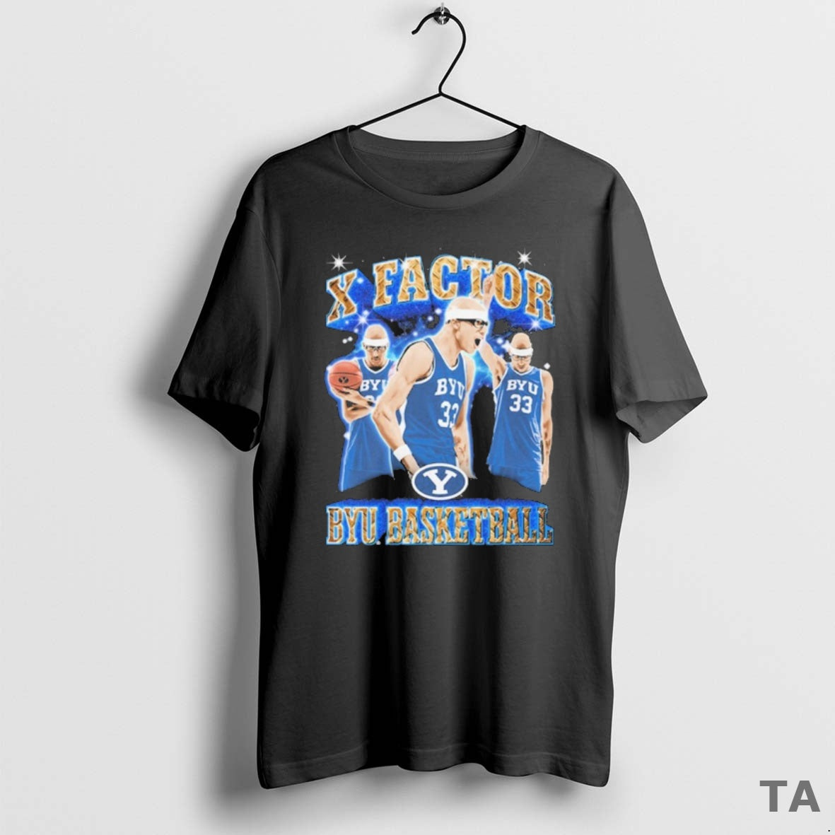 Top Xavion Staton X Factor Cartoon Byu Cougars T Shirt Sweater