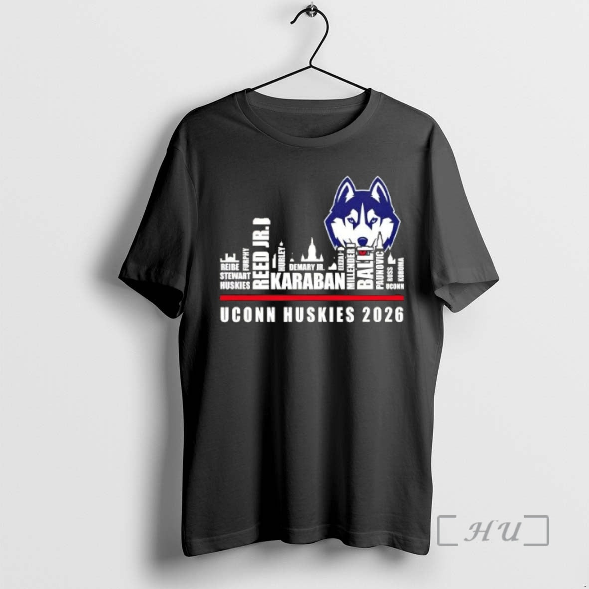 Trending 2026 Uconn Huskies All Names City Skyline