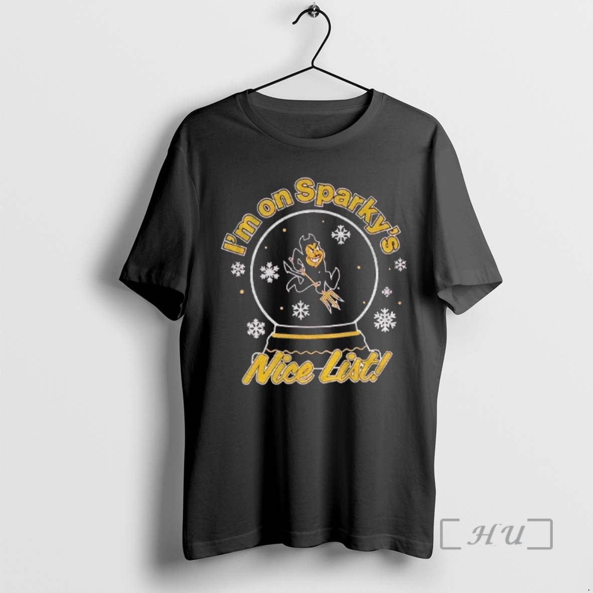 Trending Arizona State Sun Devils Football Im On Sparkys Nice List Premium T Shirts Sweater
