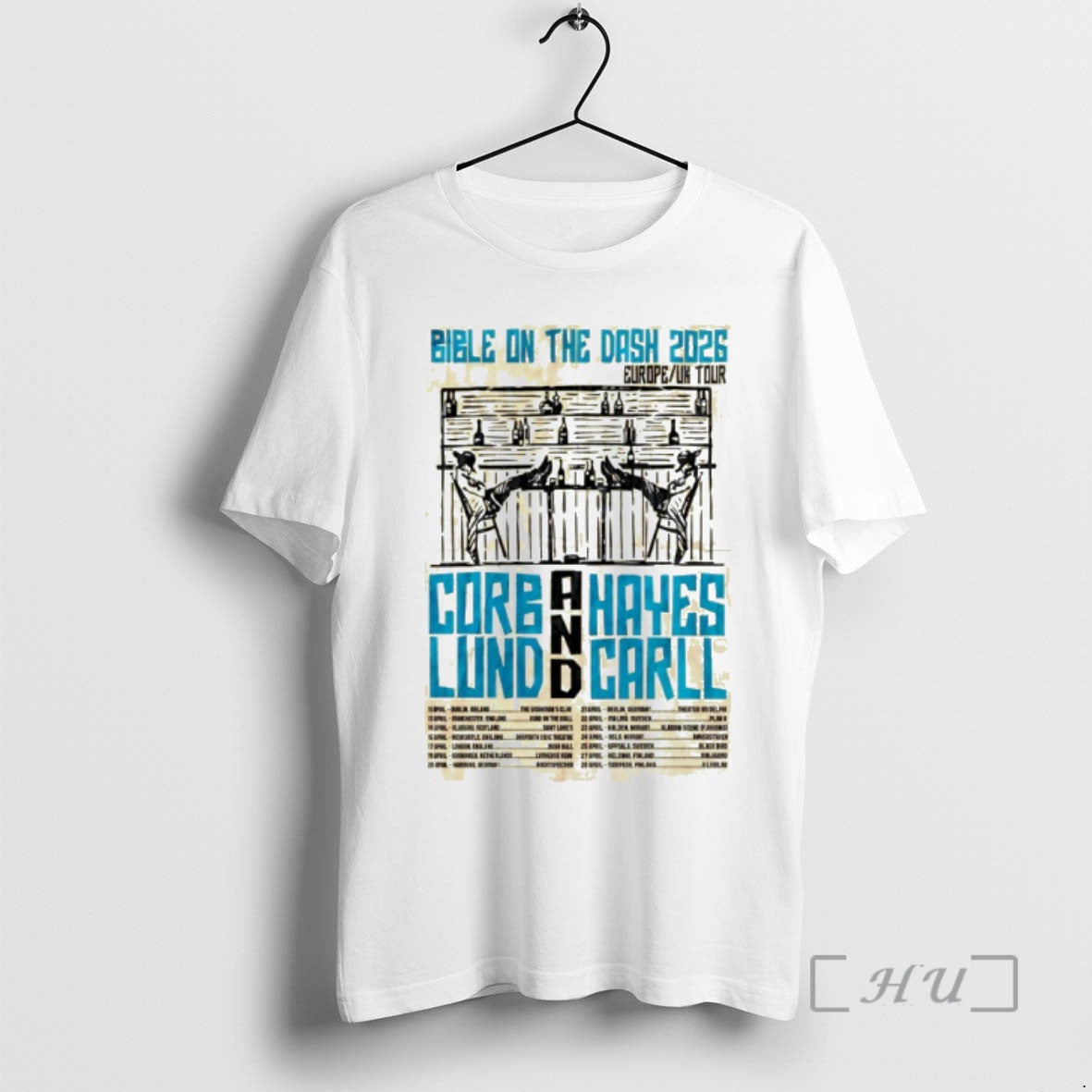 Trending Bible On The Dash Corb Lund And Hayes Carll Europe Uk Tour 2026 Premium