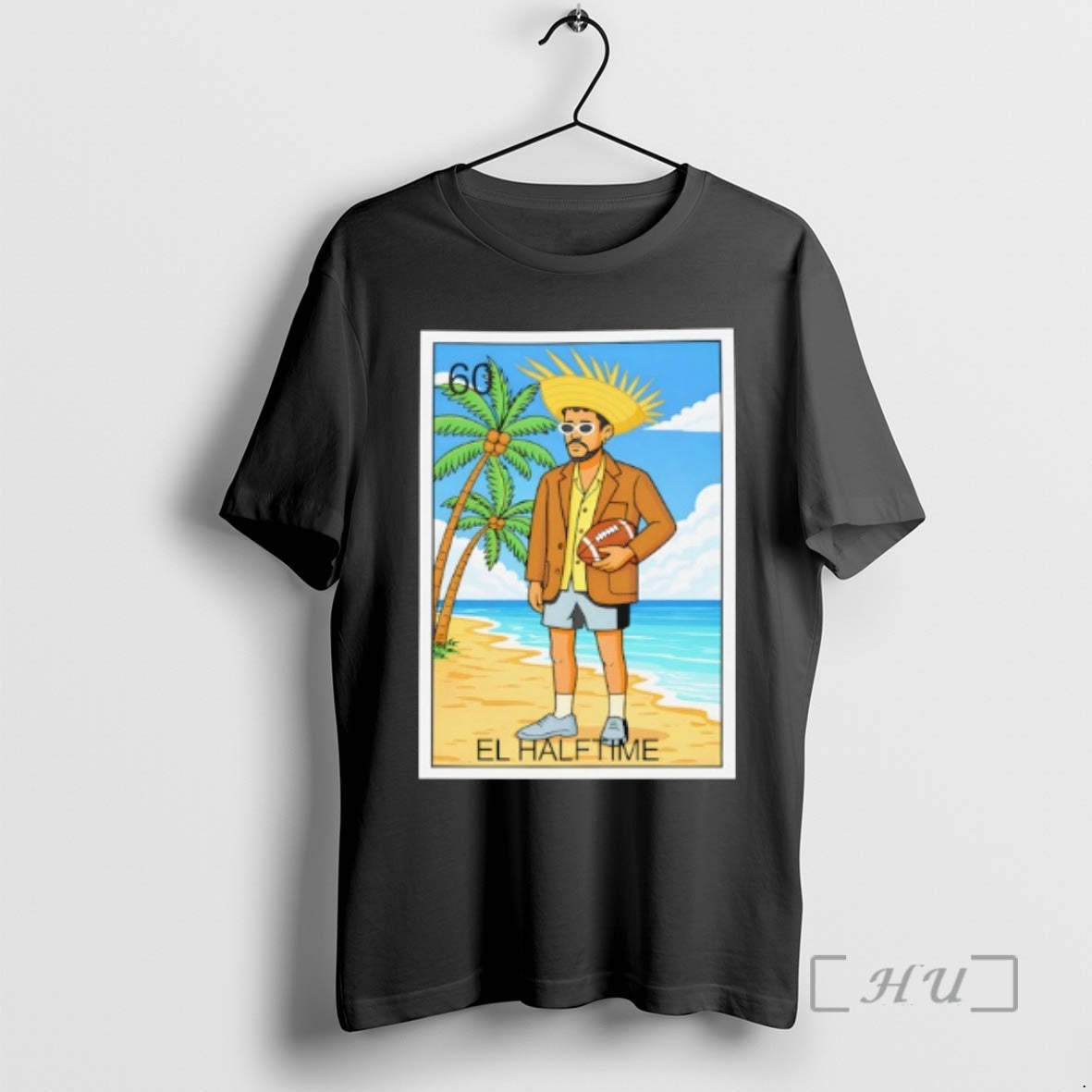 Trending El Halftime Bad Bunny Loteria Graphic