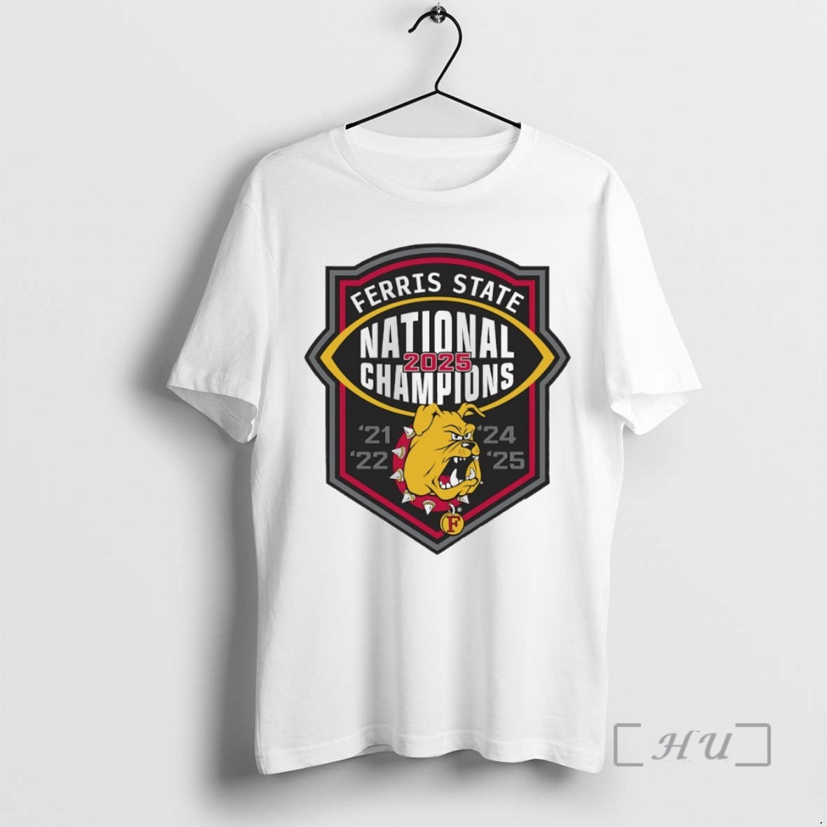 Trending Ferris State Bulldogs 2025 National Champions Logo Circle