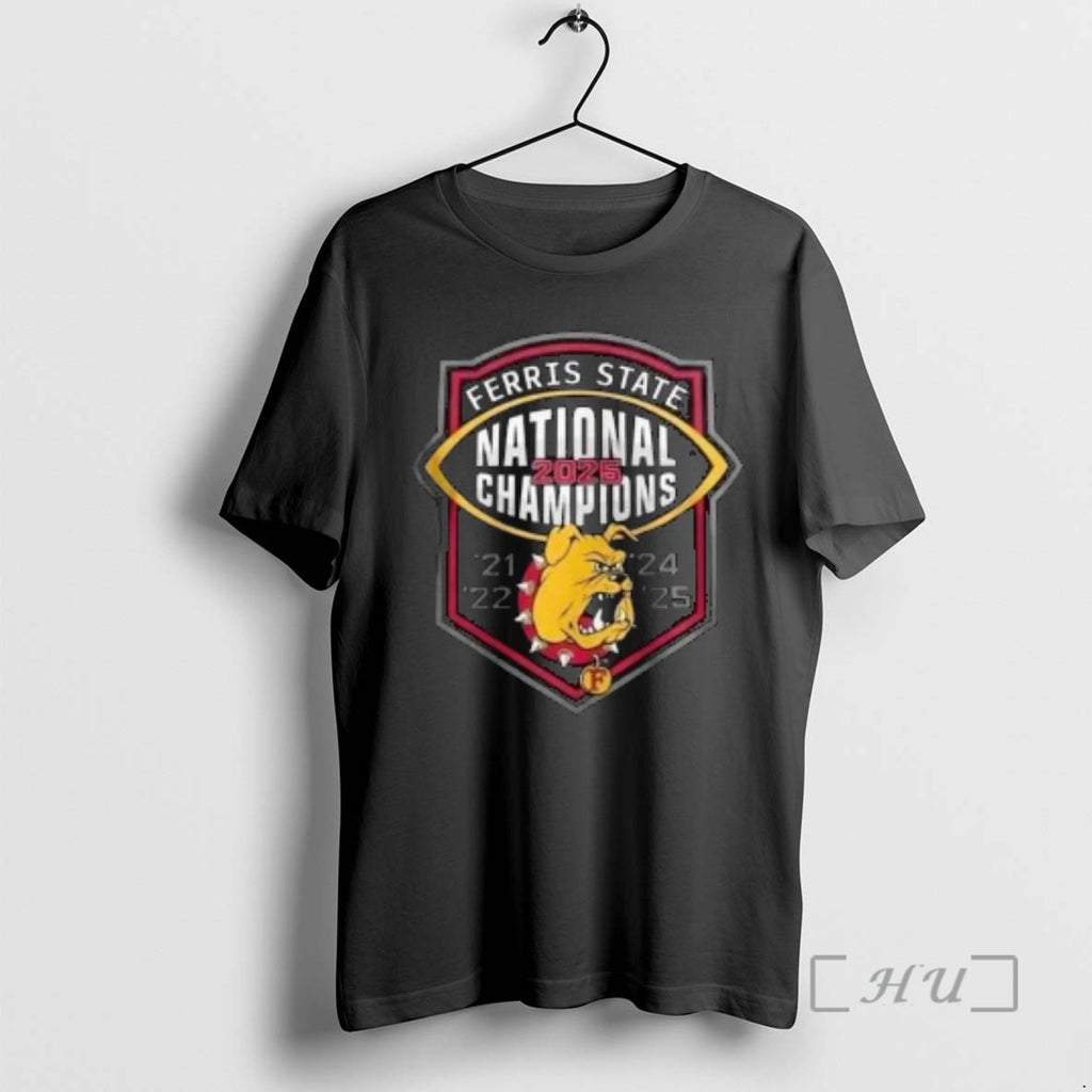 Trending Ferris State Bulldogs Ncaa Division Ii Football National Champions 2025 December 20 2025 Mckinney