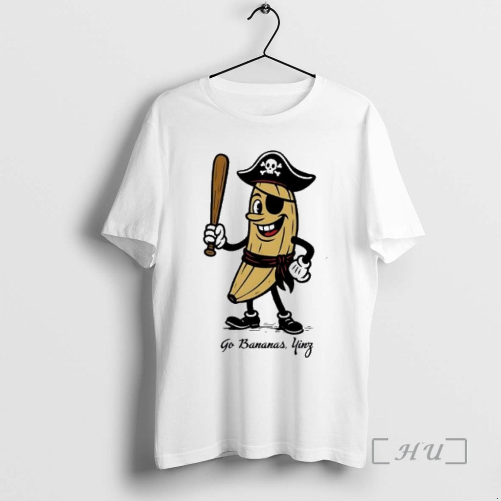 Trending Go Bananas Yinz Cute Funny Baseball