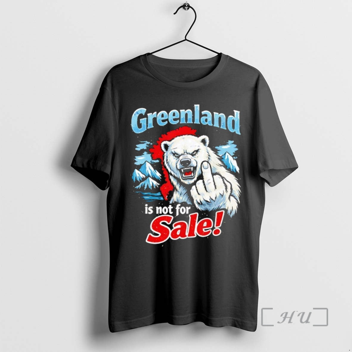 Trending Greenland Is Not For Sale Polar Bear Middle Finger