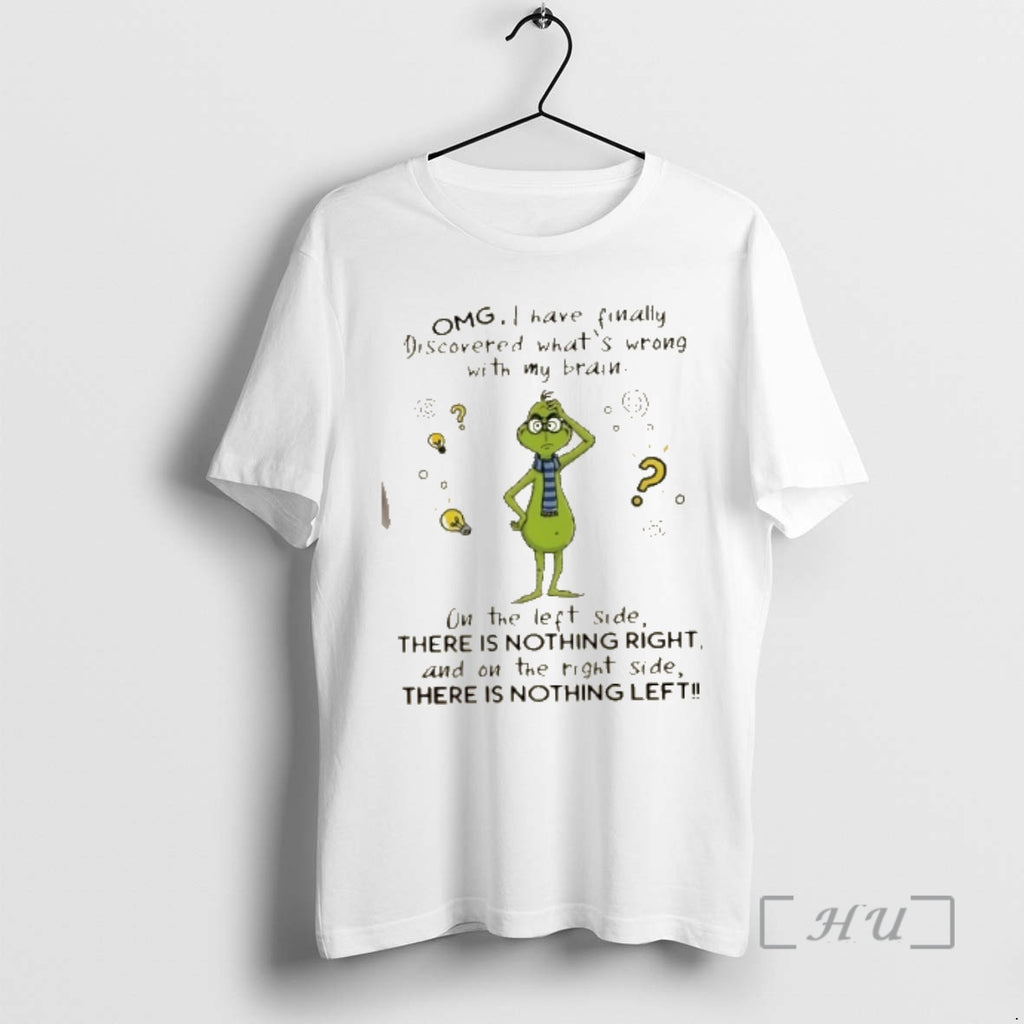 Trending Grinch Omg I Have Finally Discovered Whats Wrong With My Brain On The Left