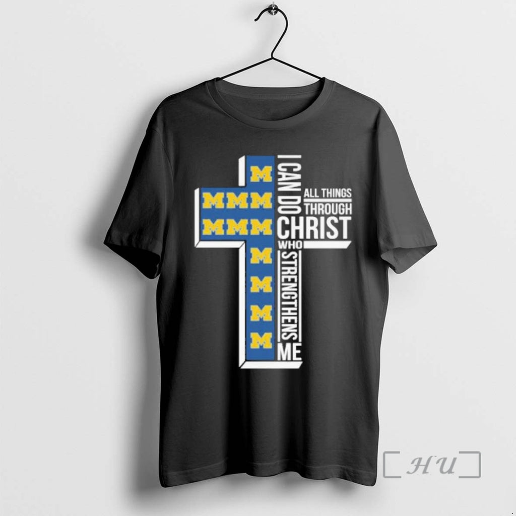 Trending I Can Do All Things Faith And Sports Michigan Wolverines College Basketball Premium