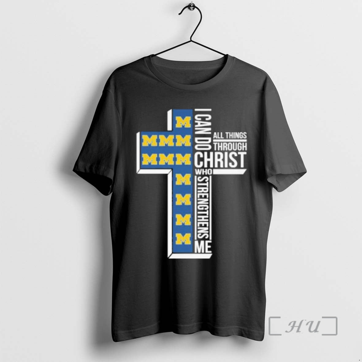 Trending I Can Do All Things Faith And Sports Michigan Wolverines College Basketball Premium