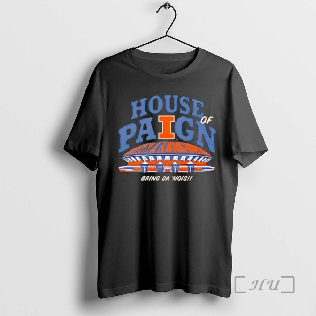 Trending Illinois Fighting Illini Football House Of Paign Bring Da Nois Premium T Shirts Sweater