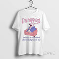 Trending Im Happiest When Nothing Is Scheduled And Nobody Needs Me Premium T Shirts Sweater
