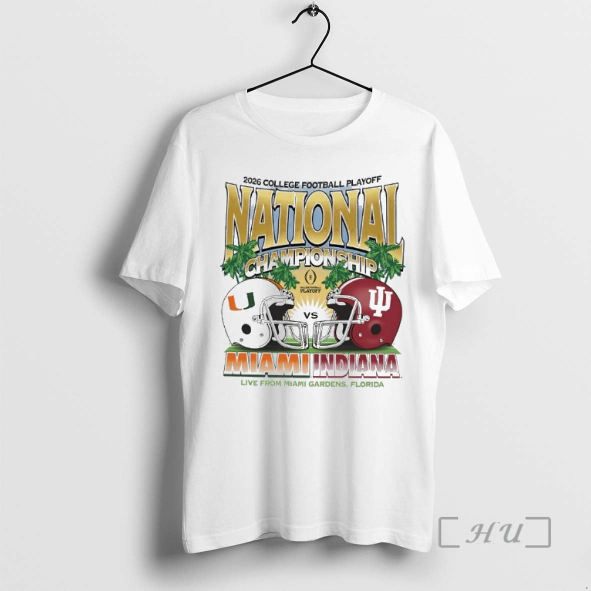 Trending Indiana Vs Miami 2026 Cfp National Championship Head To Head Premium T Shirts Sweater