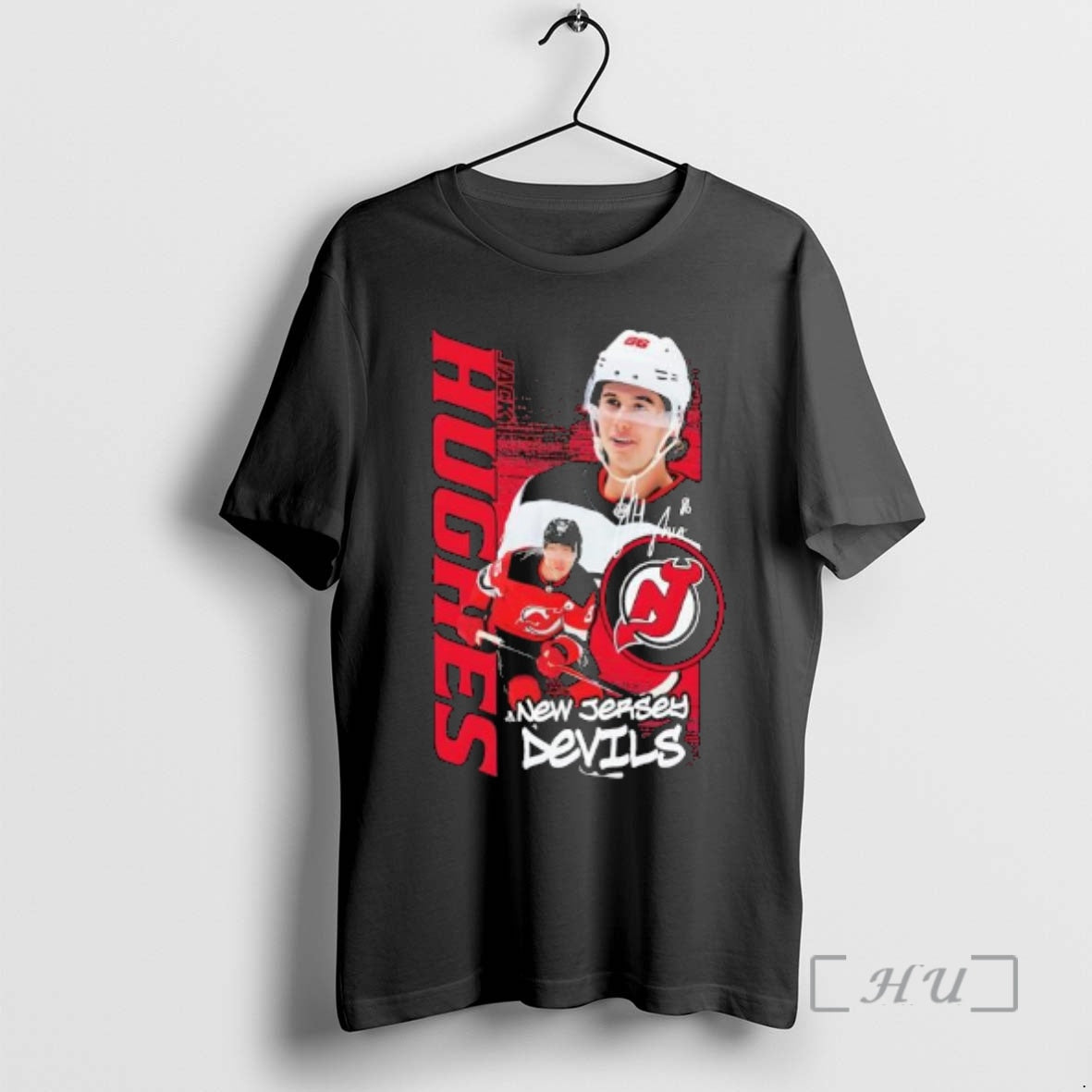Trending New Jersey Devils Jack Hughes Playmaker Signature