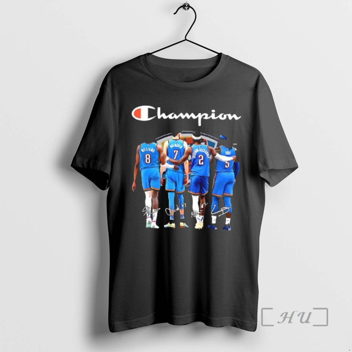 Trending Oklahoma City Thunder Nba Champion Williams Holmgren Gilgeous Alexander Dort Signature Premium T Shirts