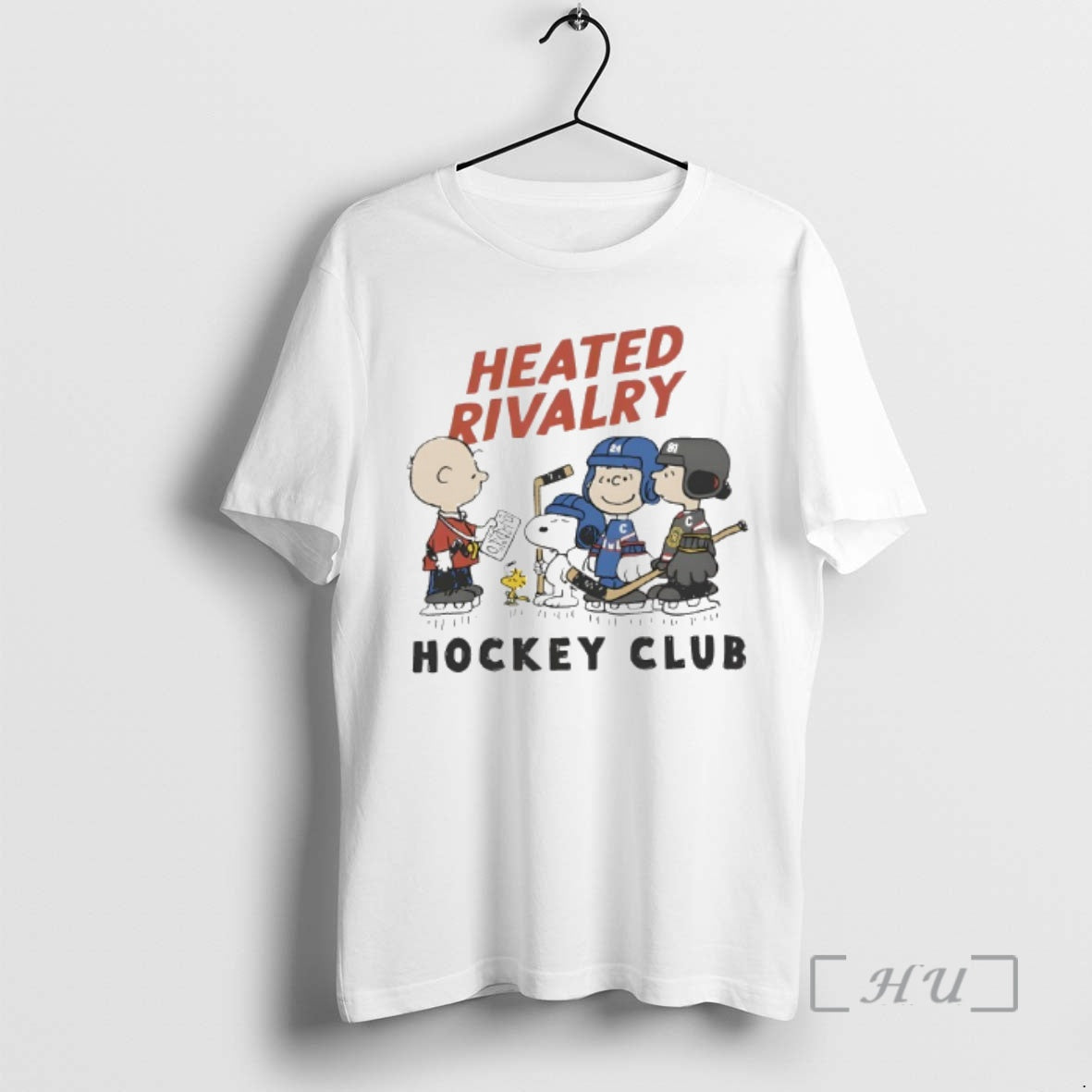 Trending Peanuts Heated Rivalry Hockey Club Graphic