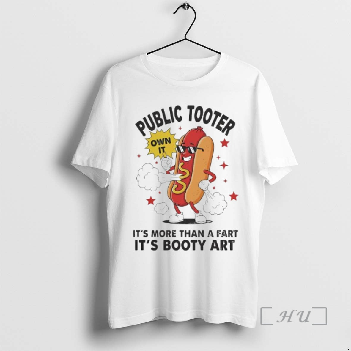 Trending Public Tooter Its More Than A Fart Its Booty Art Sausage Premium T Shirts