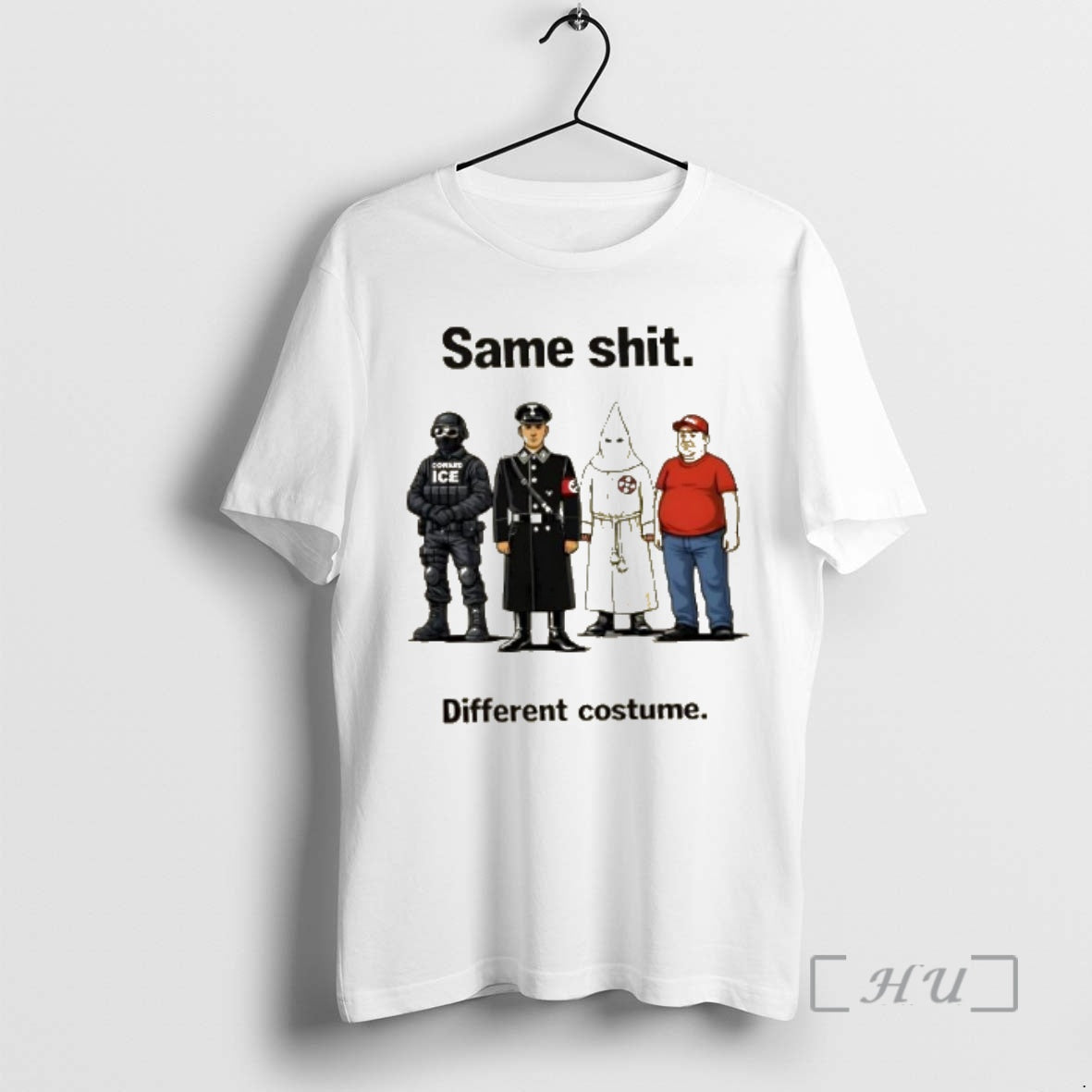 Trending Same Shit Differen Costume Caricature
