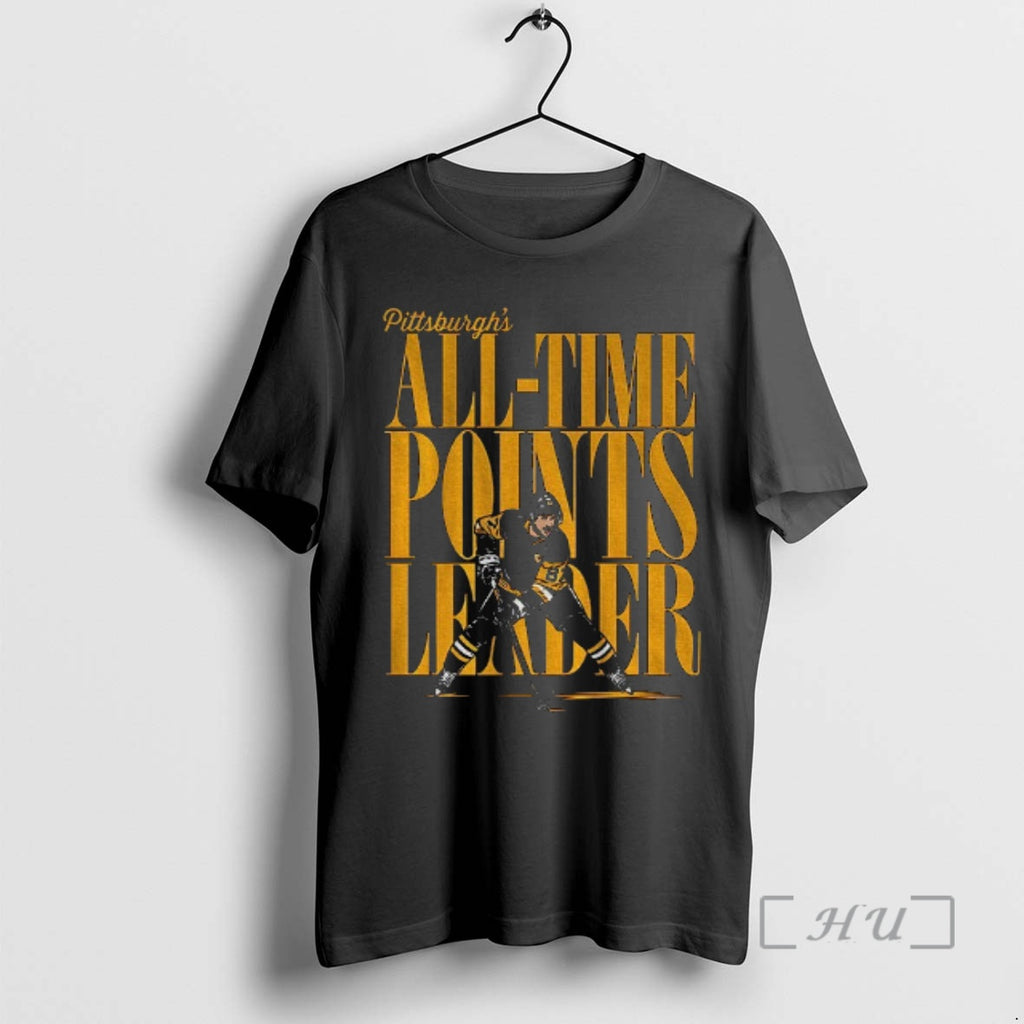 Trending Sidney Crosby Pittsburgh Penguins National Hockey League Pittsburgh All Time Points Leader Premium