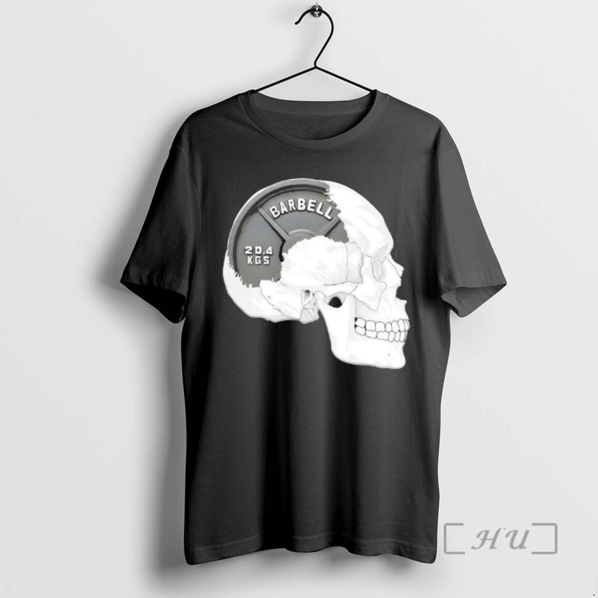 Trending Skull Dumbbell Mind Gym