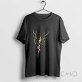 Trending Sword And Crown Deer Antlers Logo