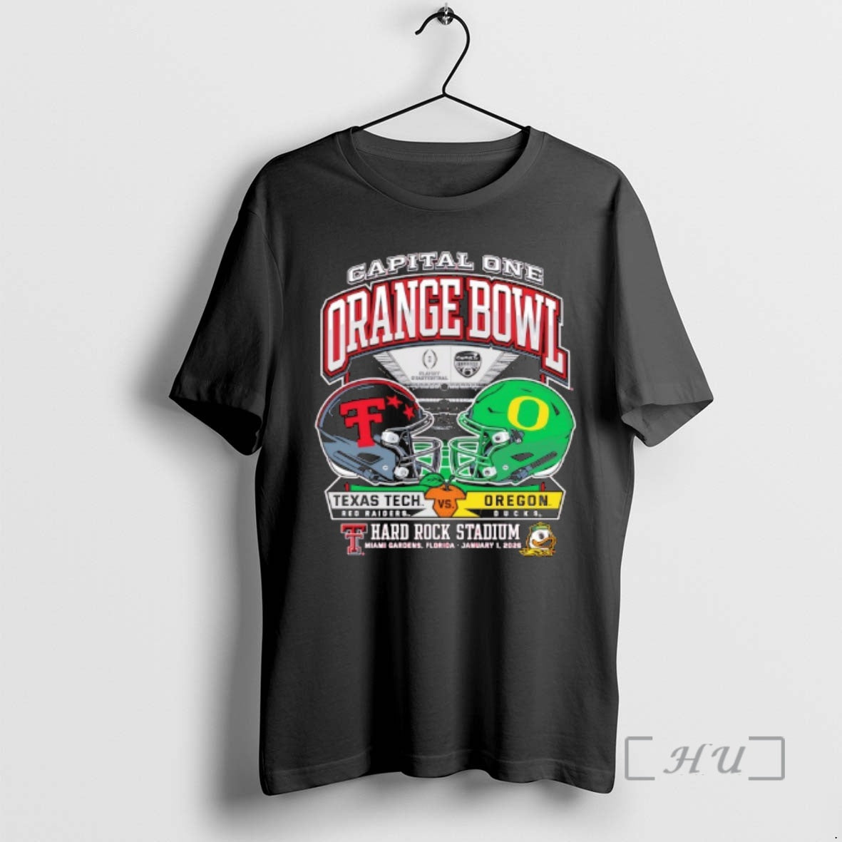 Trending Texas Tech 2025 Orange Bowl Dueling Helmets Vs