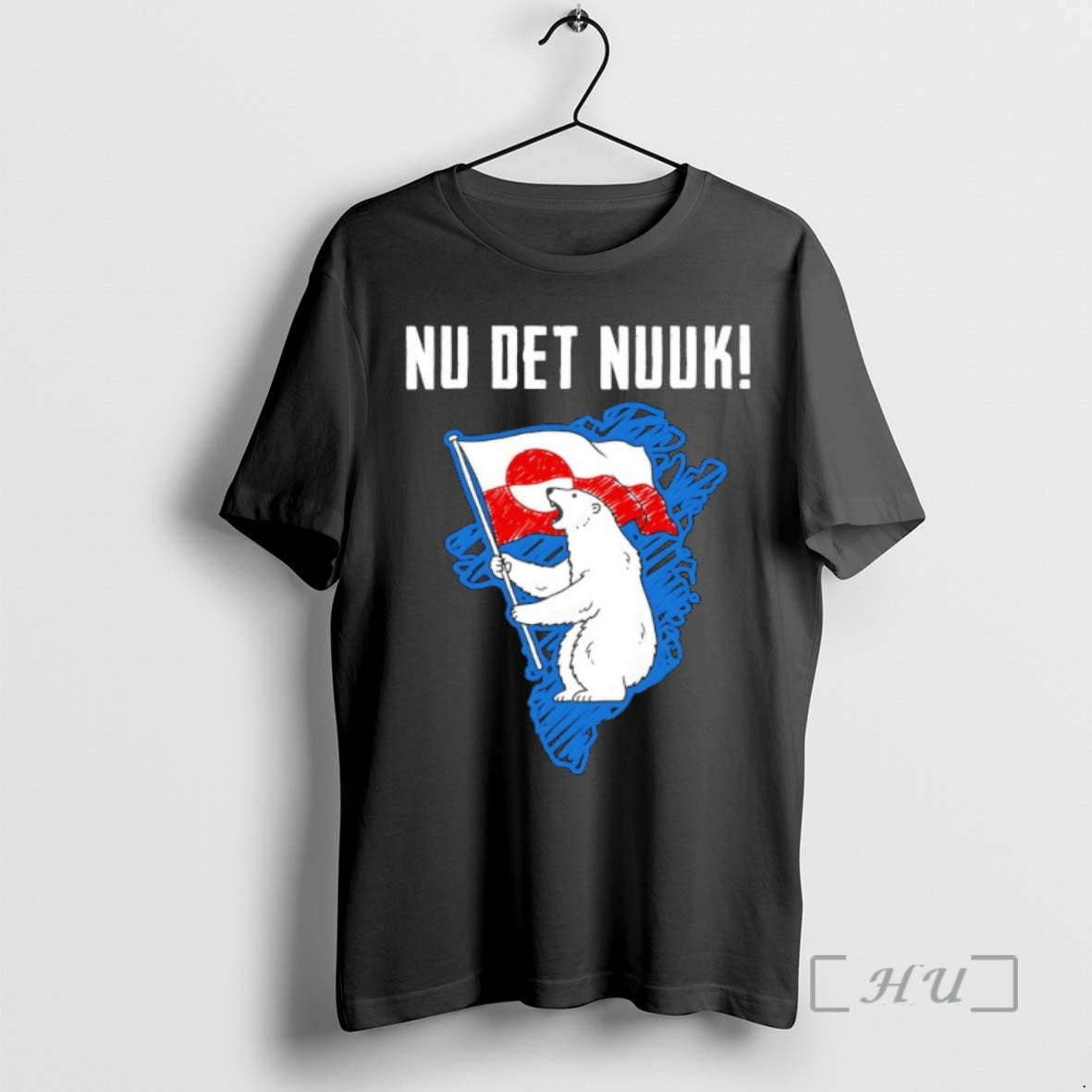 Trending Pvjmzupa Nu Det Nuuk Hands Off Greenland Polar Bear And Flag Premium T Shirts