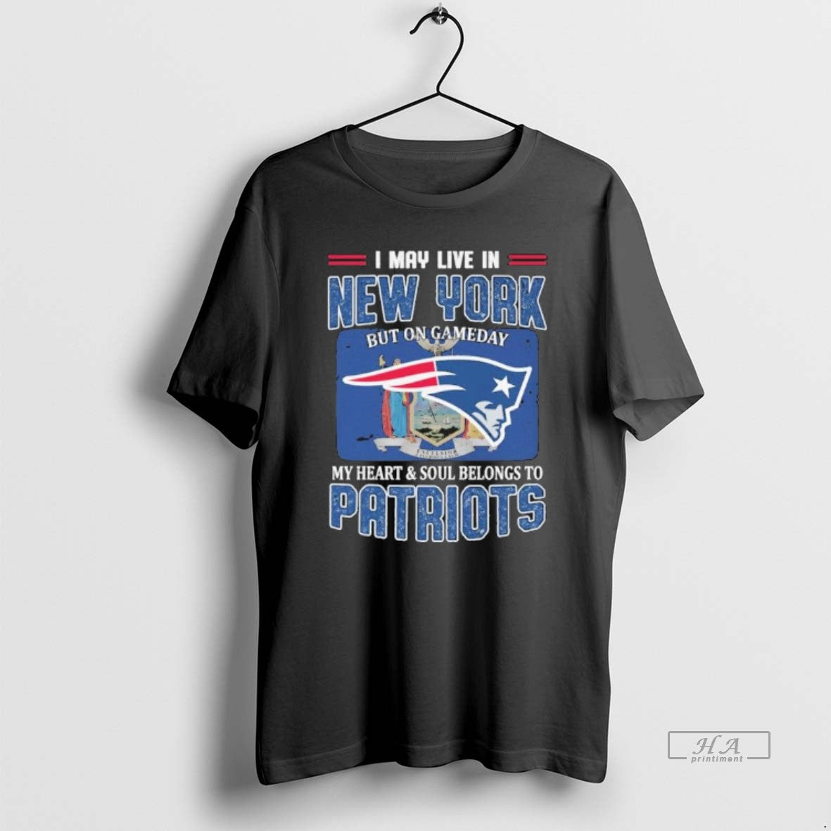 Trendy Official I May Live In New York But On Game Day My Heart And