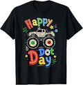 Happy Dot Day Monster Truck Polka Dot Unisex T-shirt, Sweatshirt, Hoodie (1)