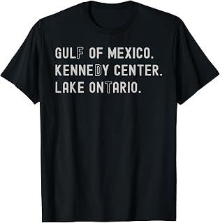 Gulf Mexico Kennedy Center Lake Ontario Unisex T-shirt, Sweatshirt, Hoodie (1)