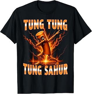 Tung Tung Tung Sahur Calling Italian Dab Dance Unisex T-shirt, Sweatshirt, Hoodie (1)