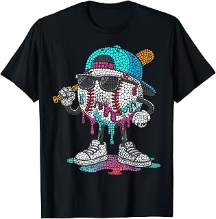 Baseball Happy Dot Day Colorful Polka Dot Unisex T-shirt, Sweatshirt, Hoodie (1)